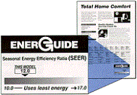 EnerGuide energy efficiency rating system