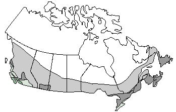 Heating Seasonal Performance Factors (HSPFs) for Closed-Loop EESs in Canada (left to right)